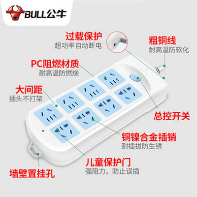 公牛插座 604 无线